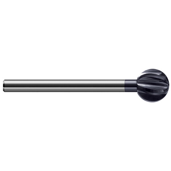 Undercutting End Mill - 300 Reduced Shank, 0.7500" (3/4), Number of Flutes: 6